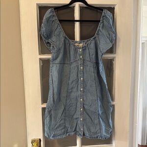 Madewell Light Blue Denim Dress